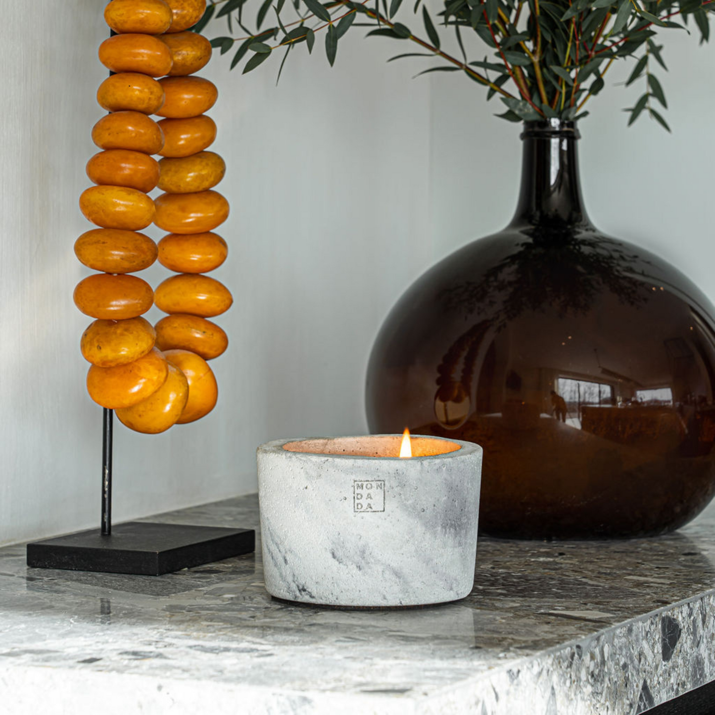 Urban Indoor Candle Medium - Grey