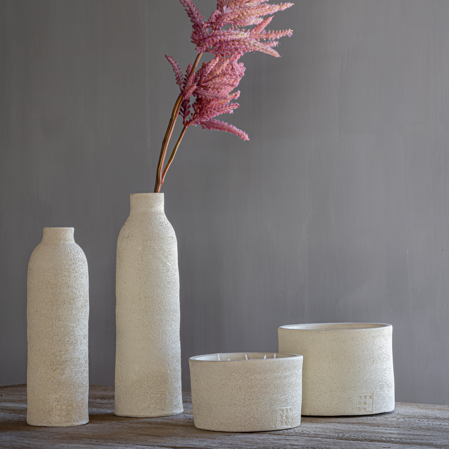 Terra candle small - crua