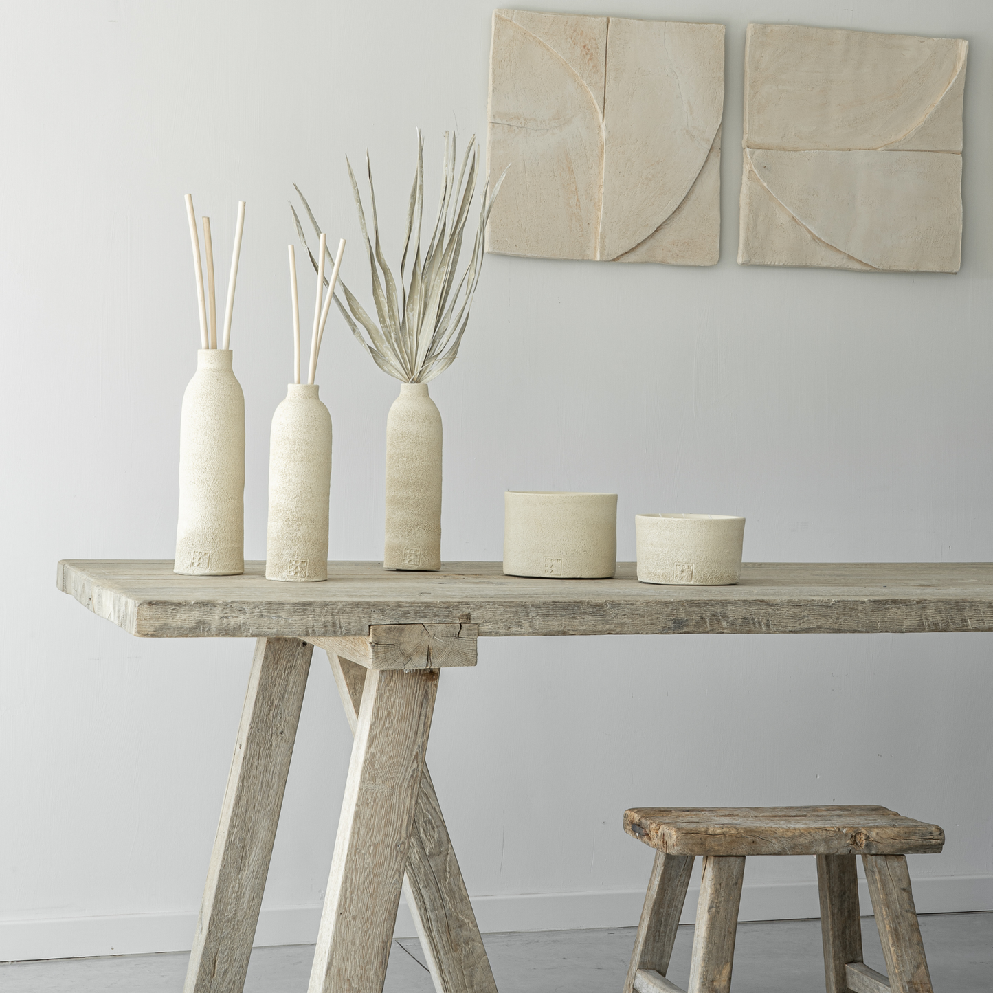 Terra candle small - crua