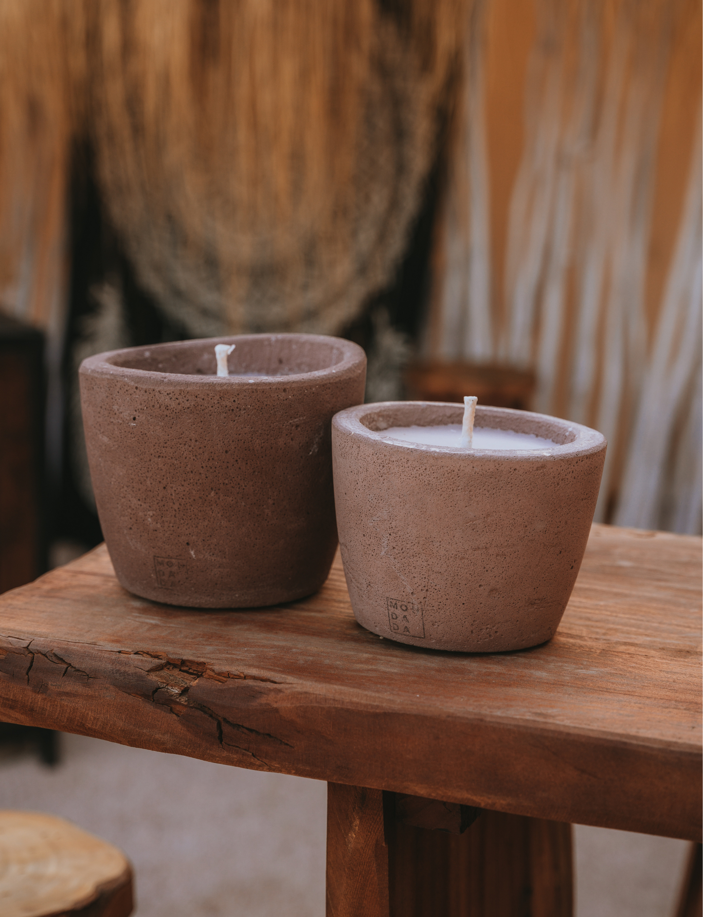 Urban Outdoor Kaars Large - chocolade