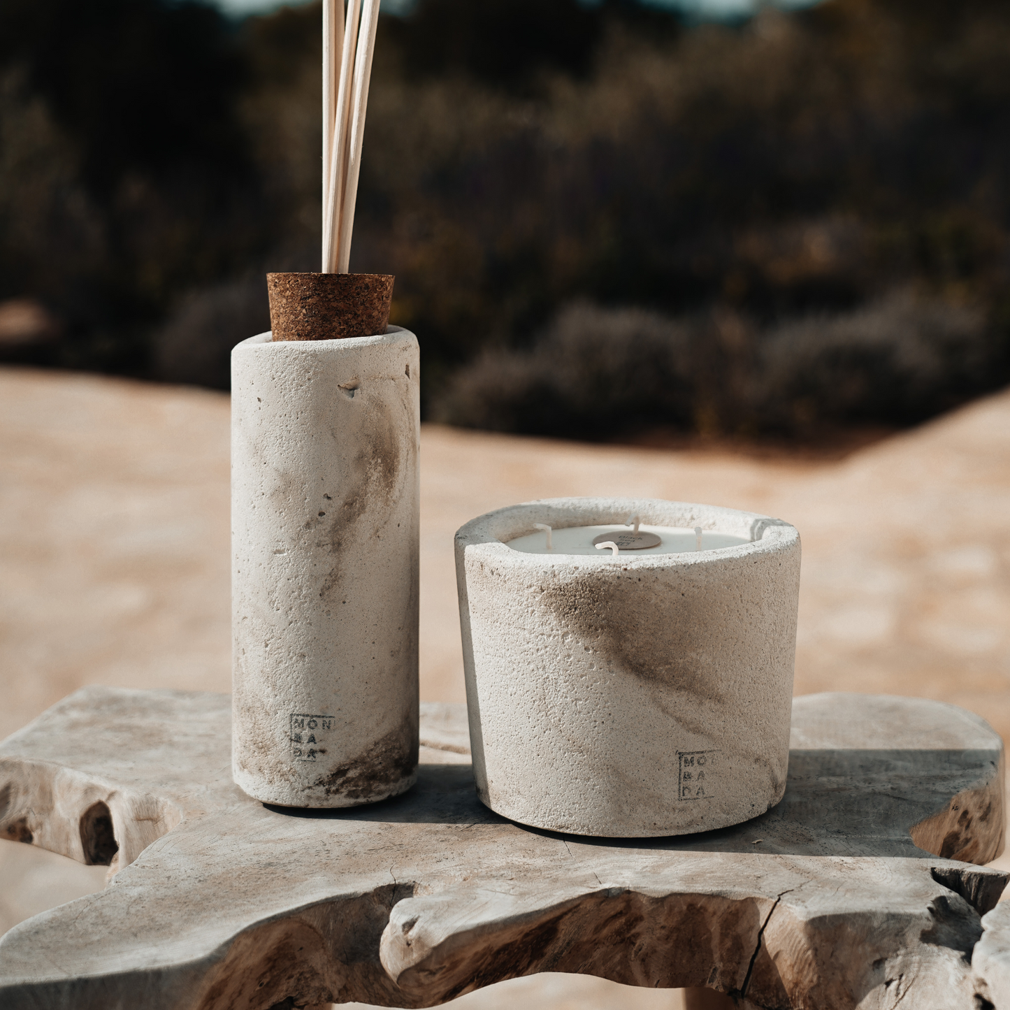 Urban Giftset Candle Small + Diffuser - Desert