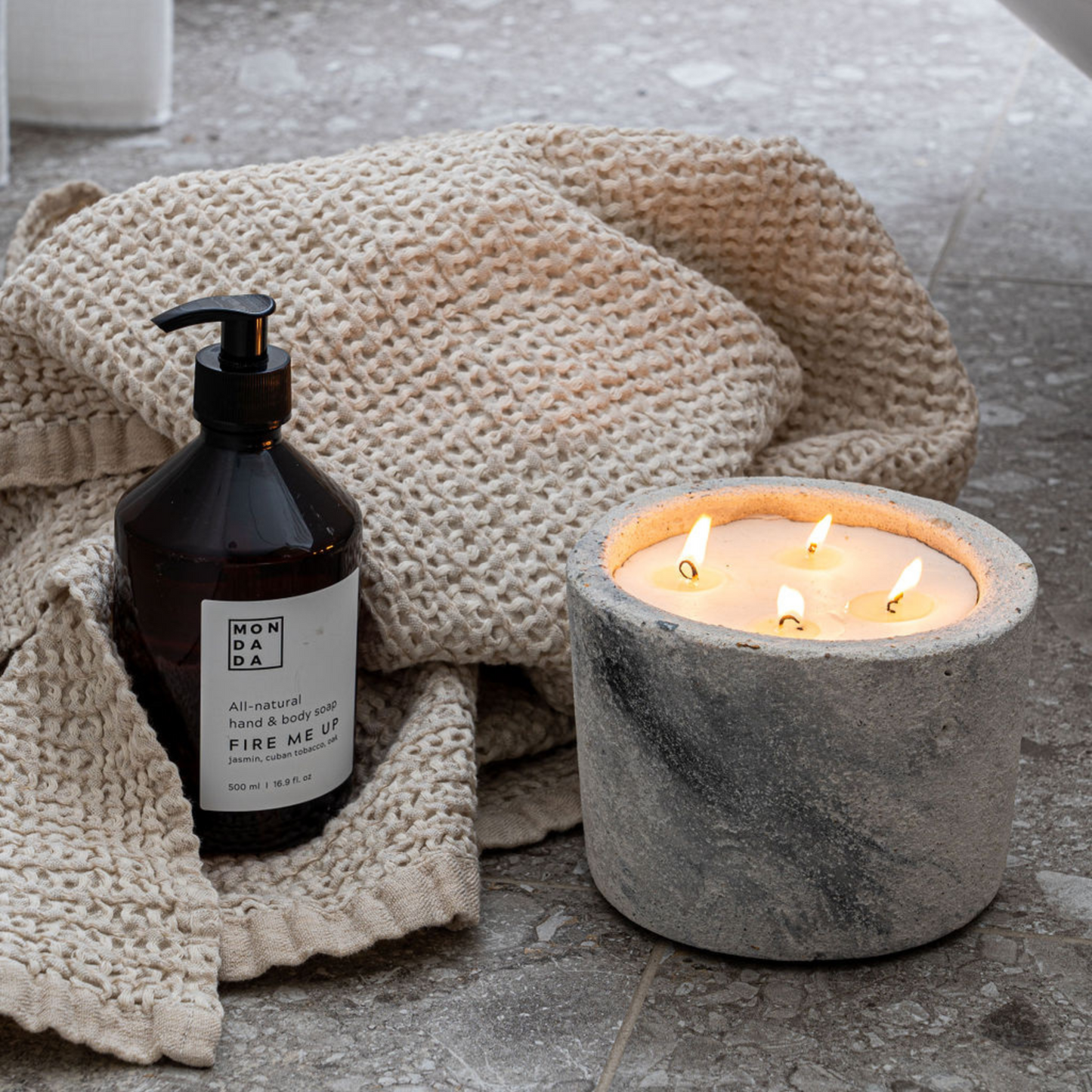Urban Indoor Candle Small - Grey