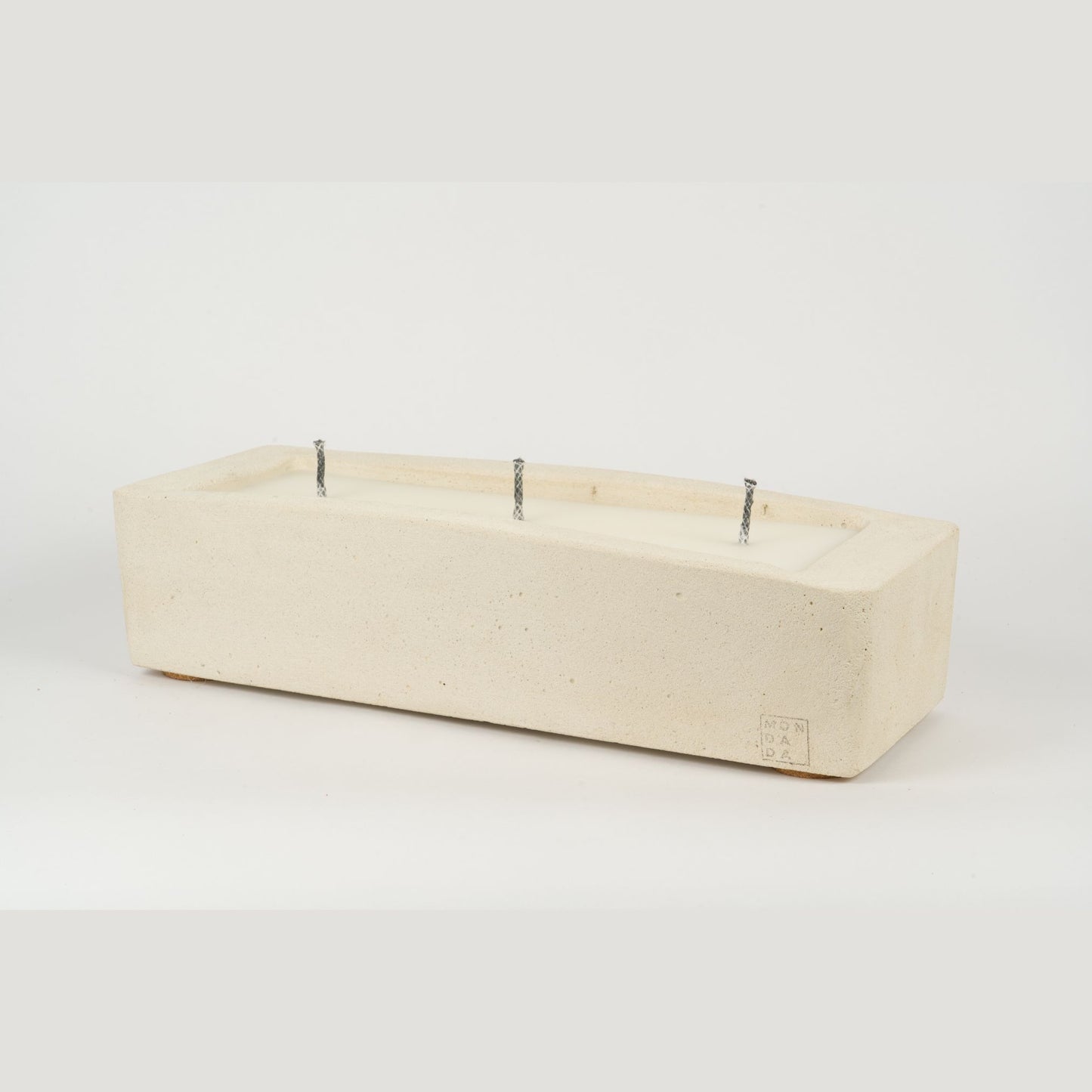Bougie d'extérieur urbaine rectangle - désert