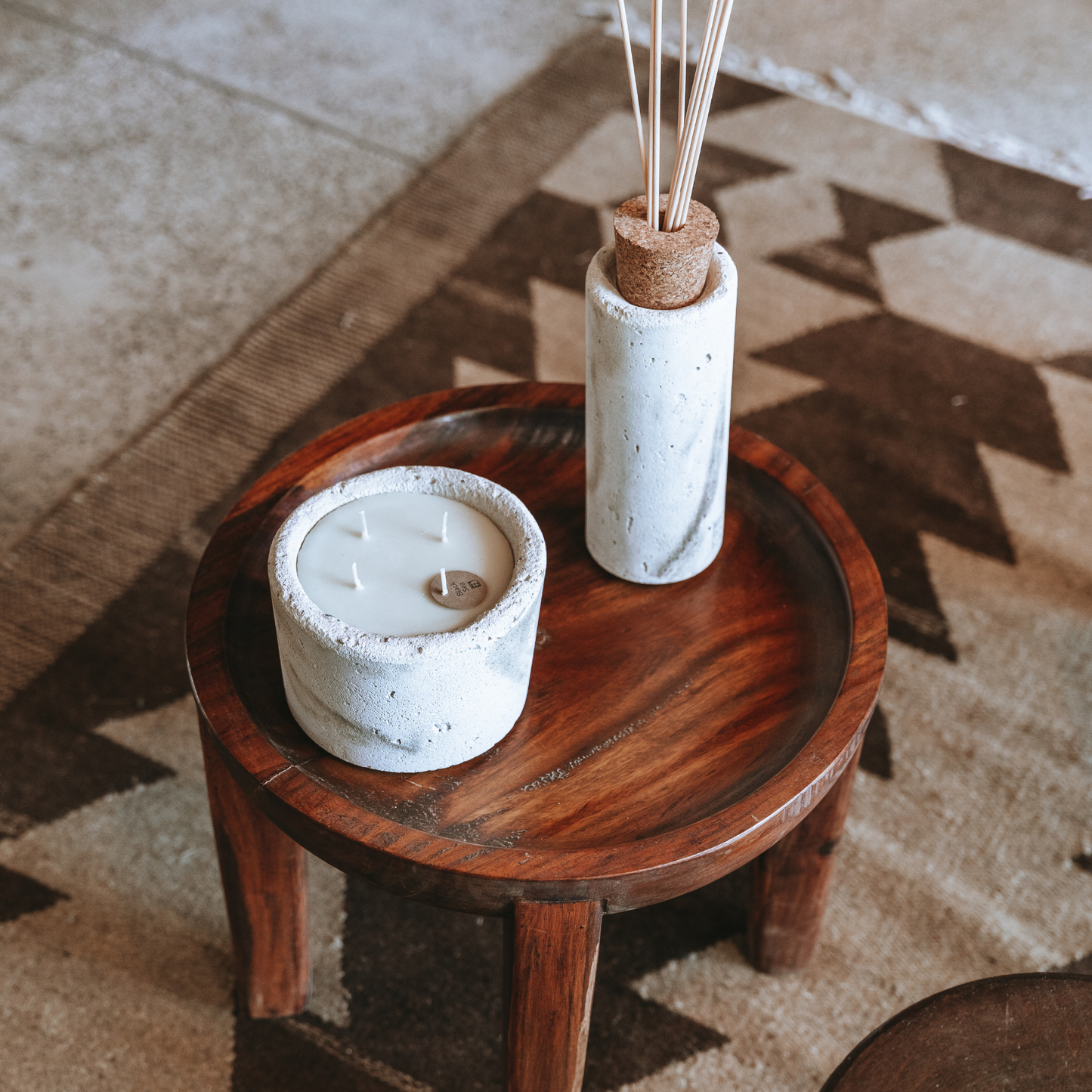 Urban Indoor Candle Small - Ecru