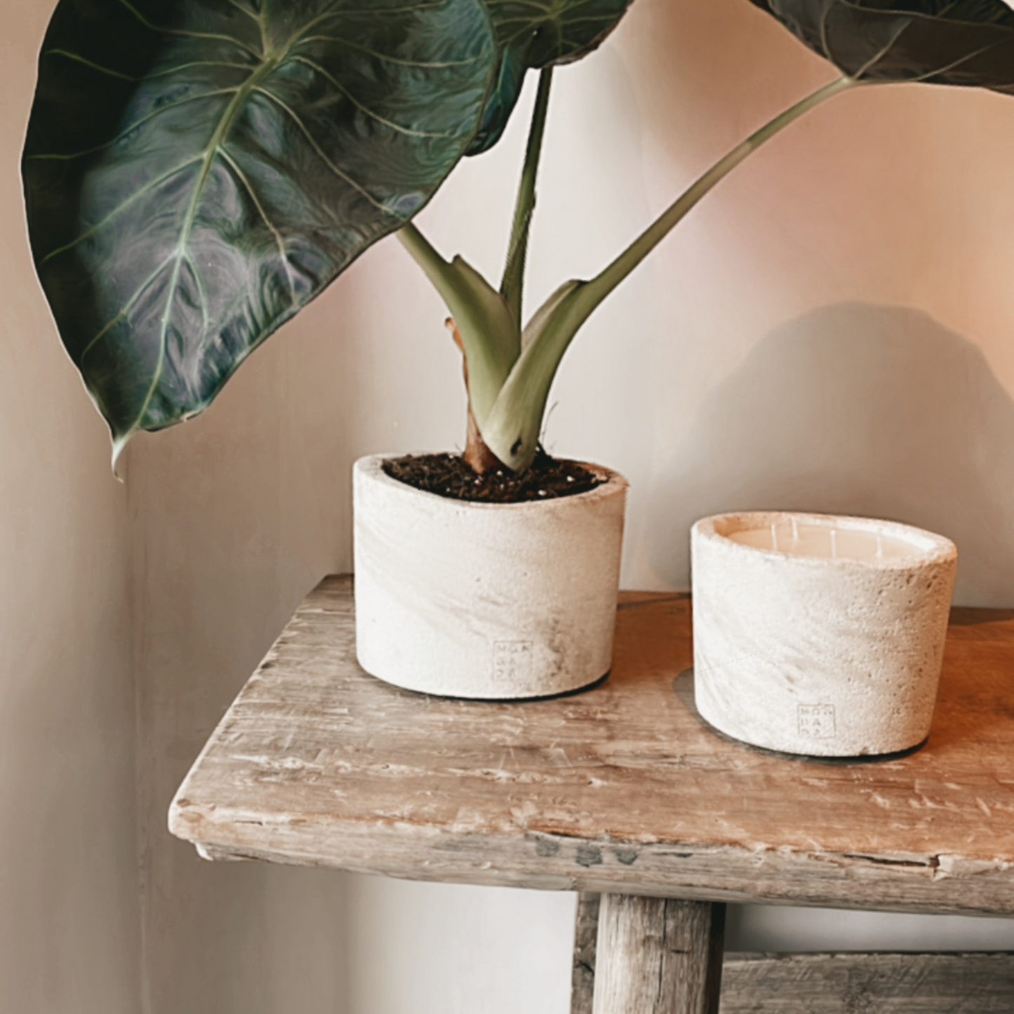 Urban Indoor Candle Small - Ecru