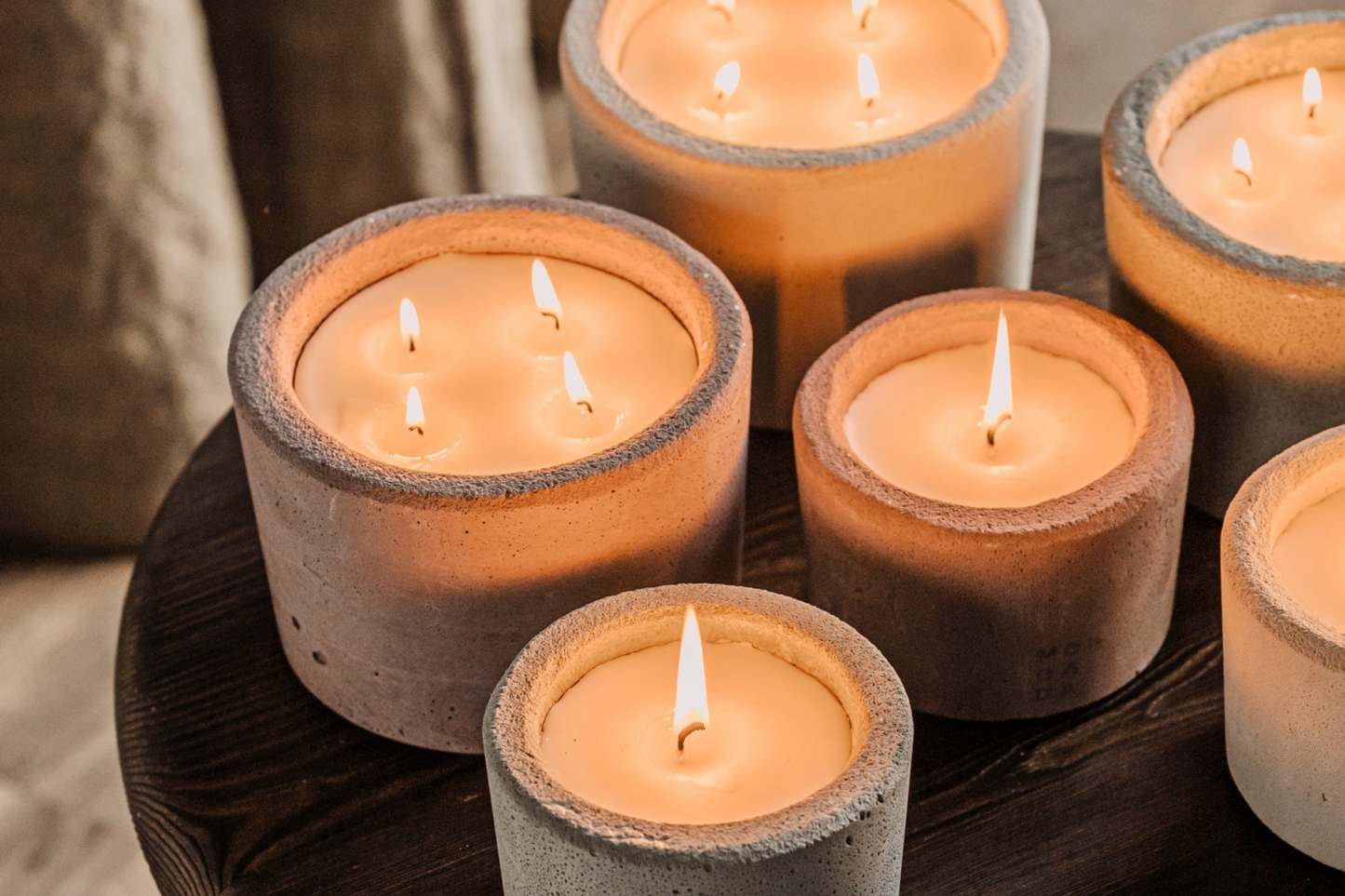 Urban Indoor Candle XS - burgundy