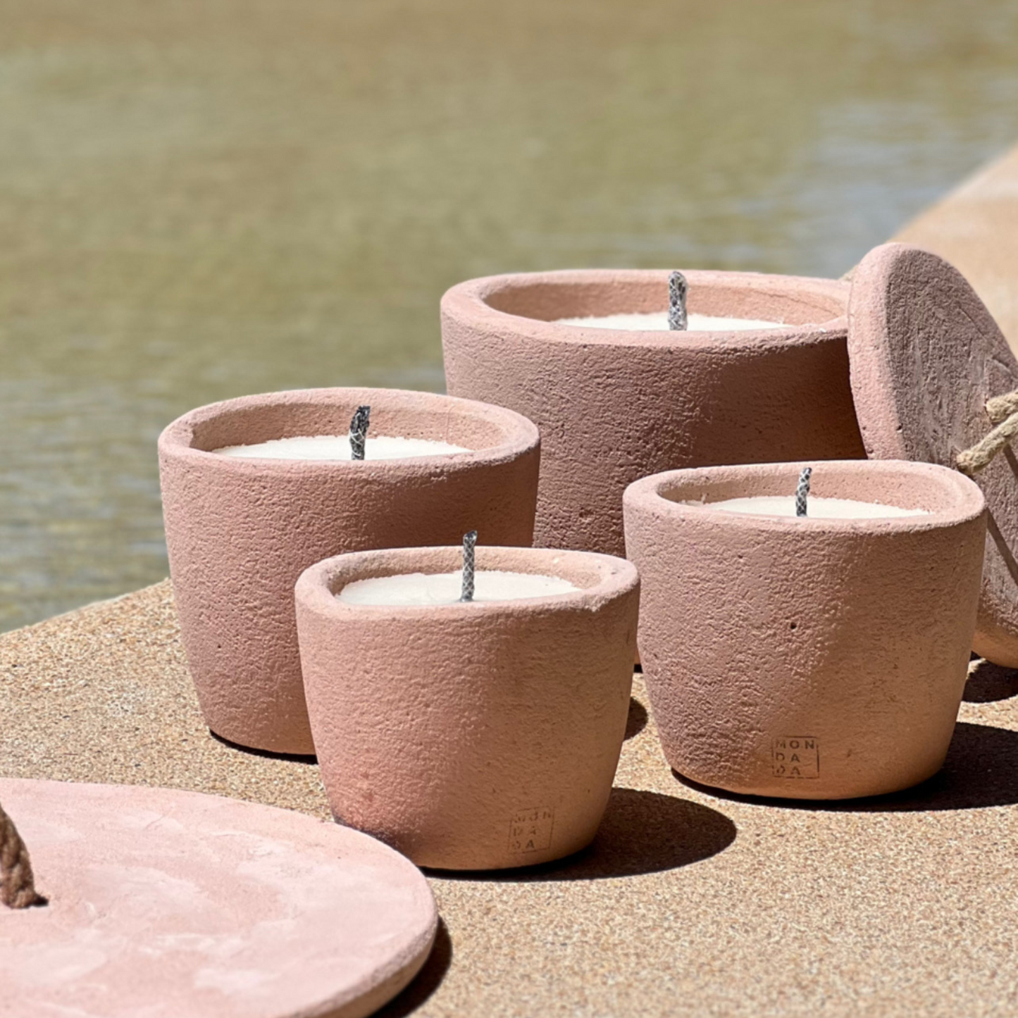Urban Outdoor Candle Large - blush