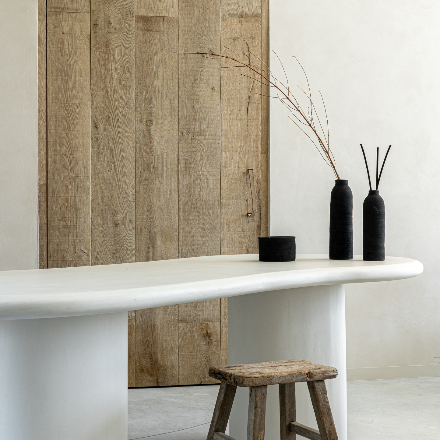 Terra candle large - preto