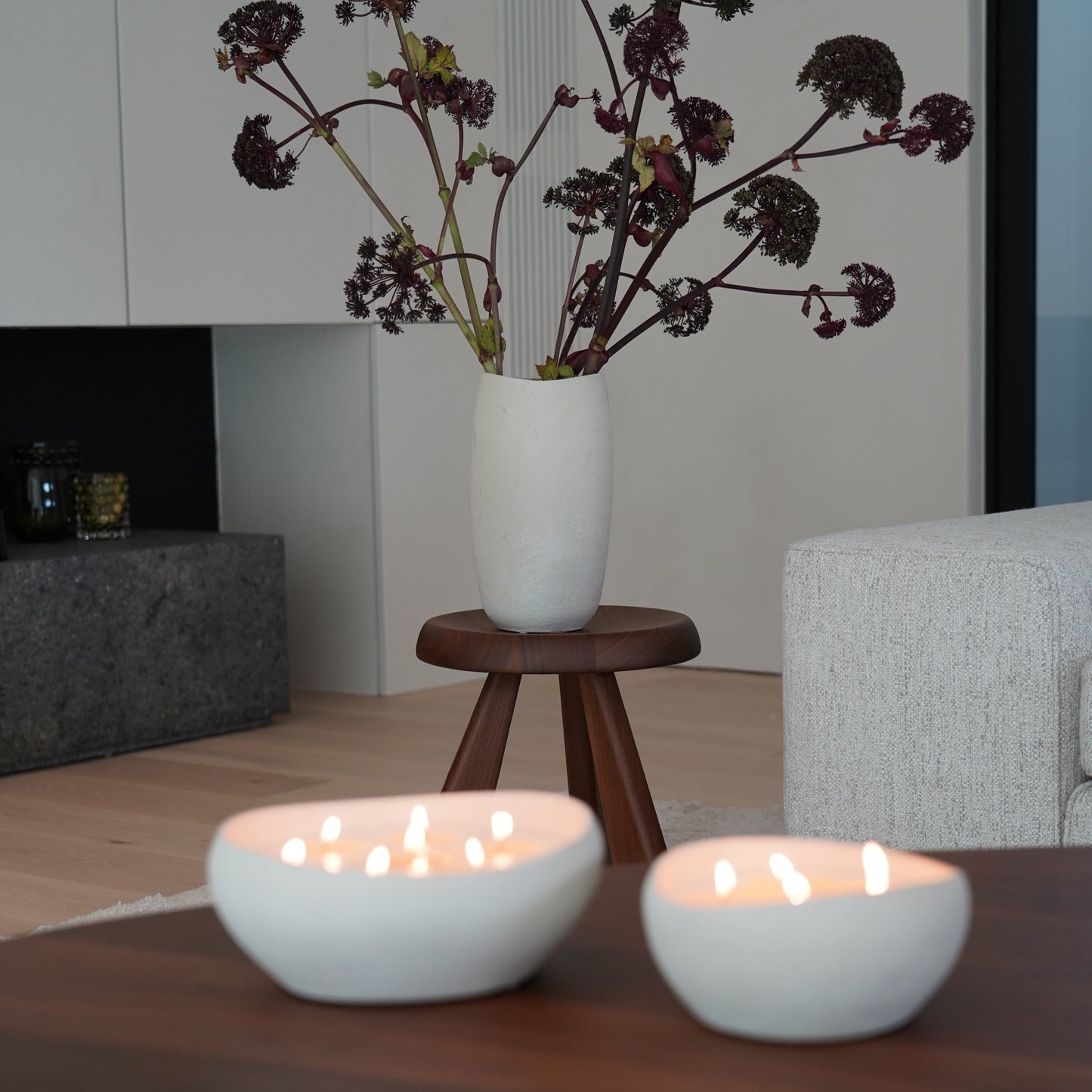 Doteki Indoor Candle Medium - Sand