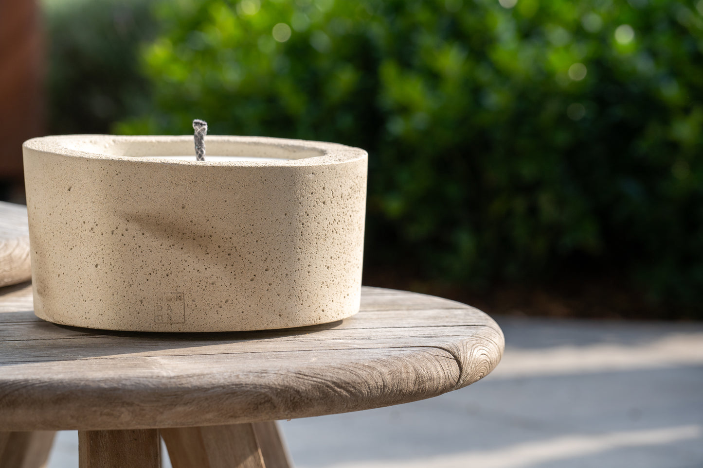 Bougie de table d'extérieur urbaine - taille unique