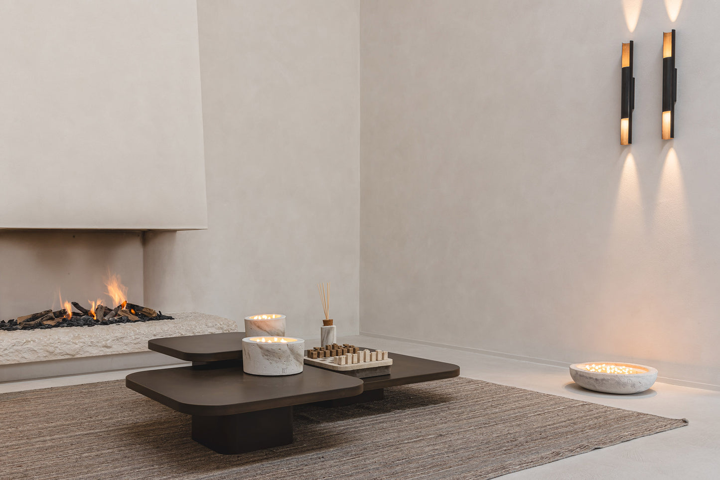 Bougie d'intérieur Urbaine XL - Écru