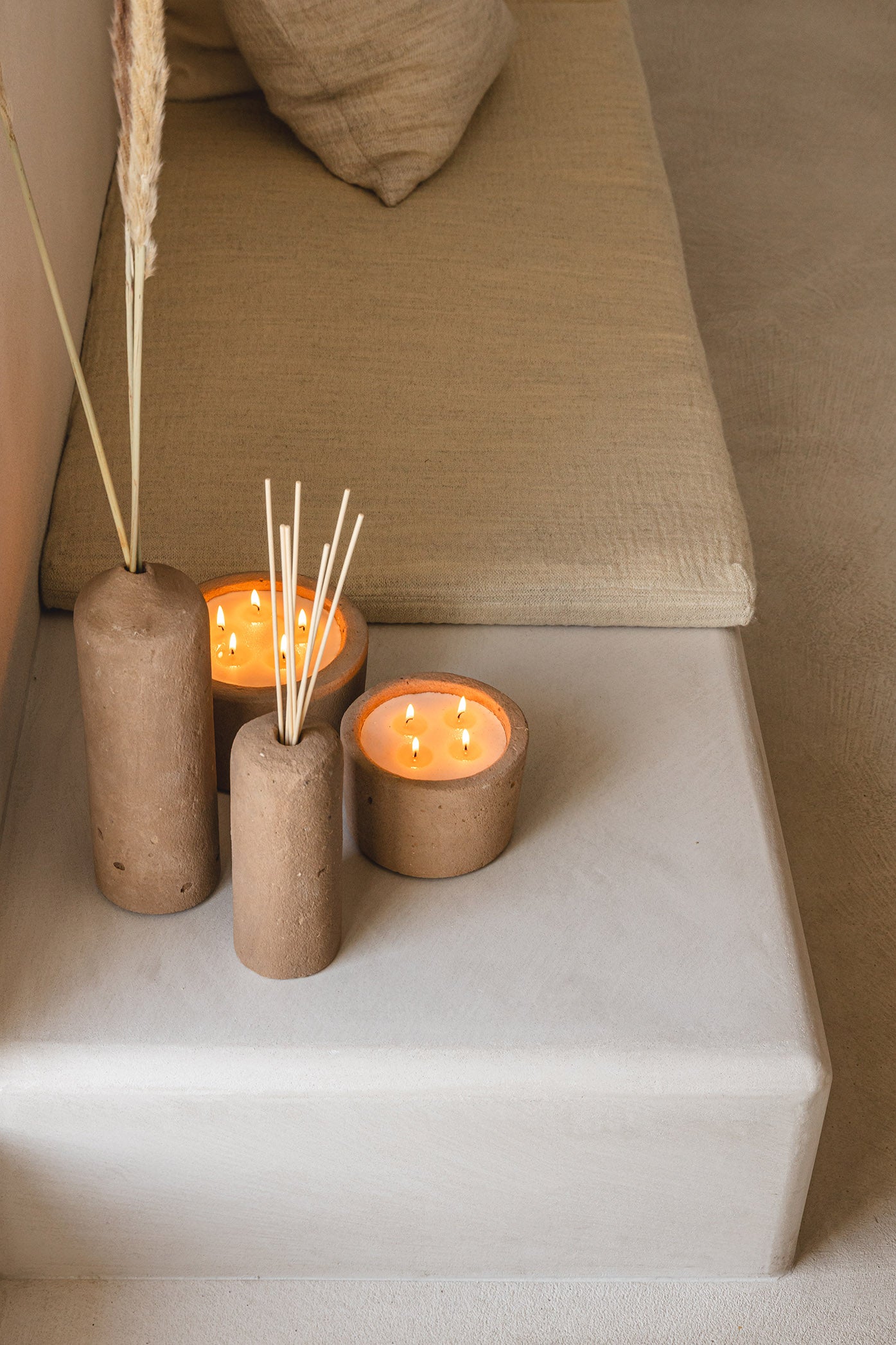 Urban Indoor Kaars Large - hazel
