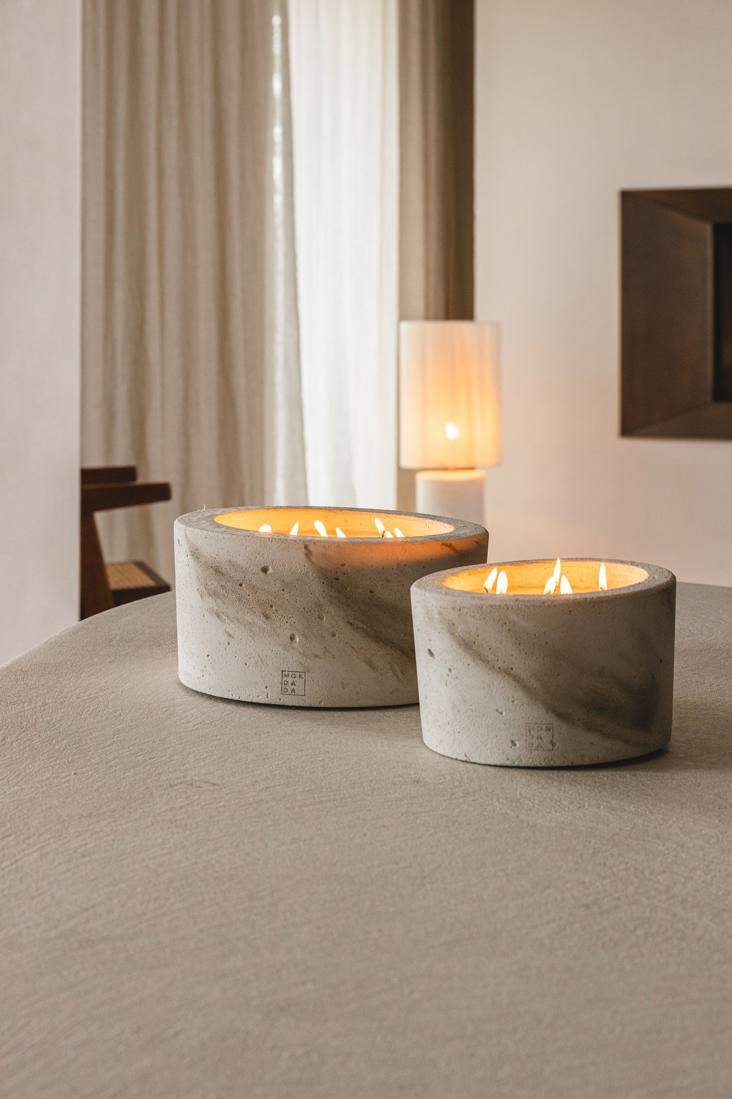Urban Indoor Candle Medium - Ecru