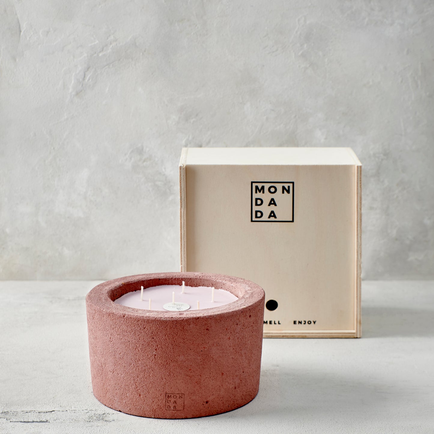 Urban Indoor Candle Large - burgundy