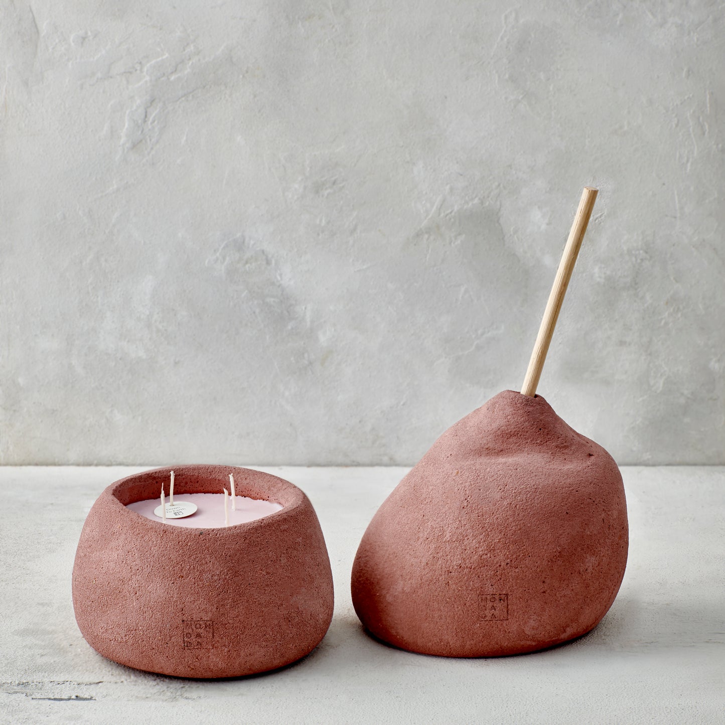 Urban Gifset BOLD kaars + Diffuser - burgundy