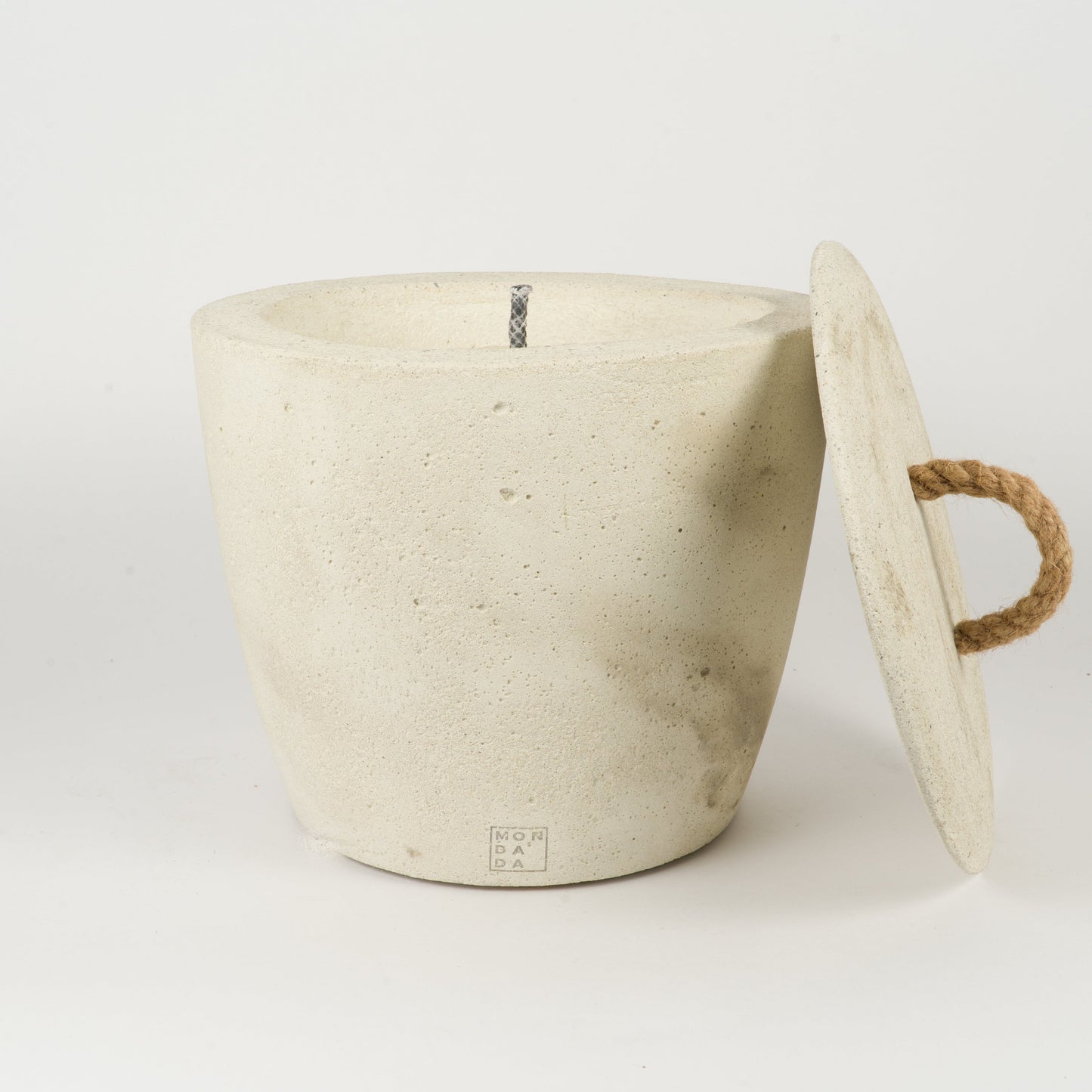 Urban Outdoor Garden Candle XL + lid - Ecru