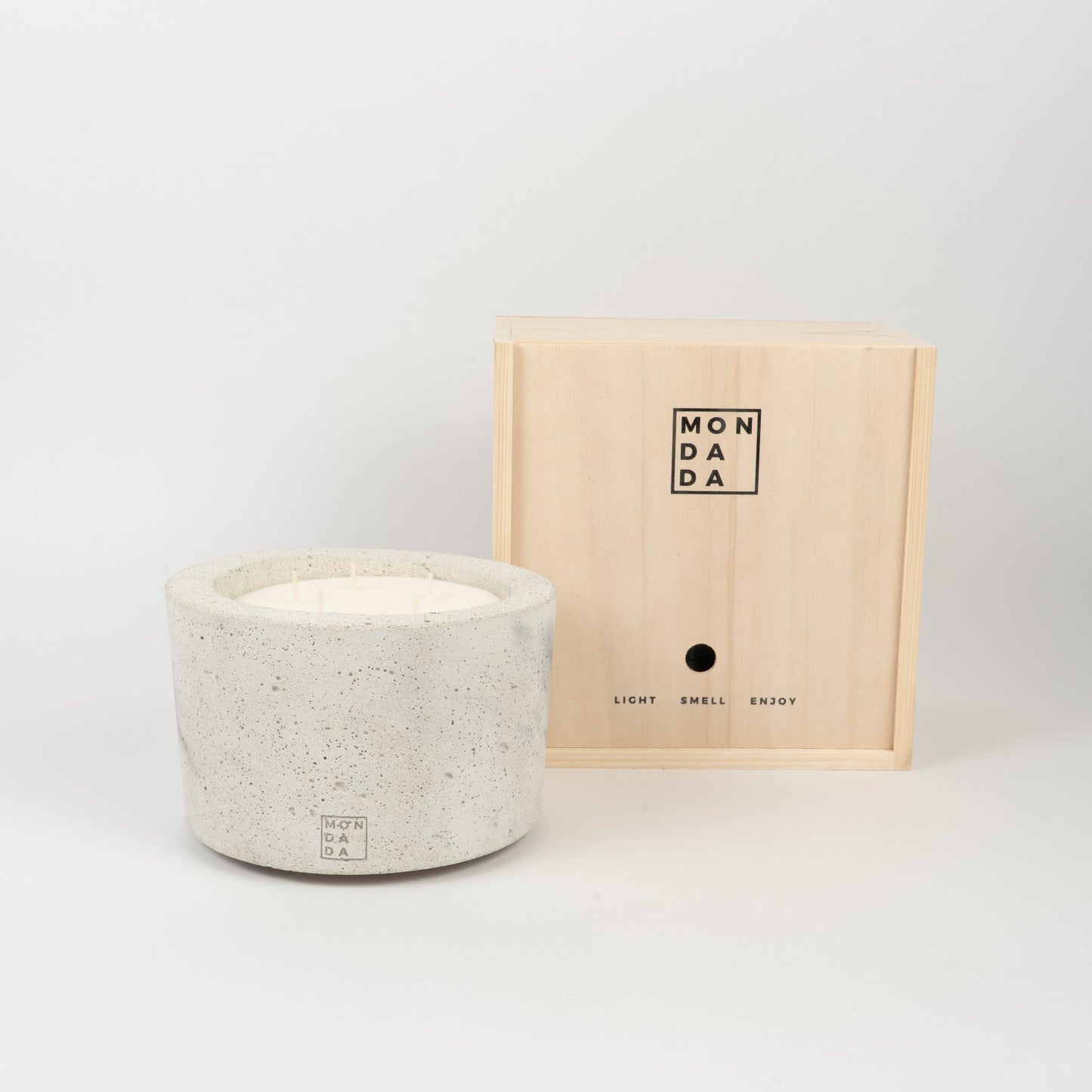 Bougie d'intérieur Urbaine Medium - Gris