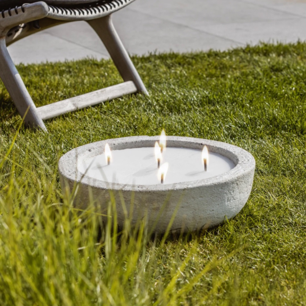 Urban Outdoor Garden Candle XXXL + lid - Ecru