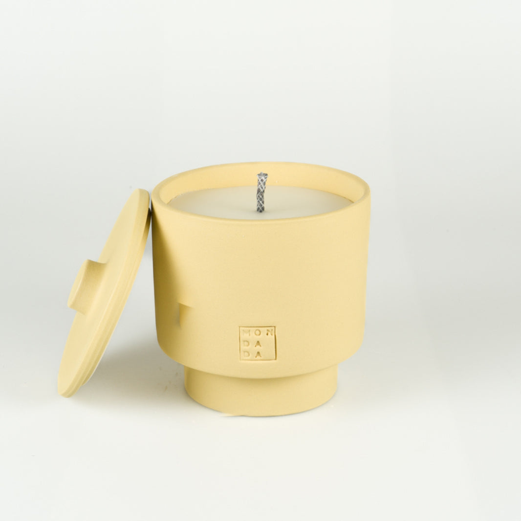 June Outdoor Candle ONE + lid - Sahara