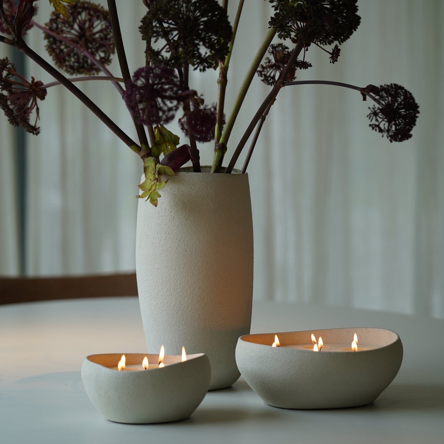 Doteki Indoor Candle Small - Sand