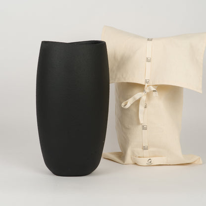 Doteki Indoor Vase - Charcoal