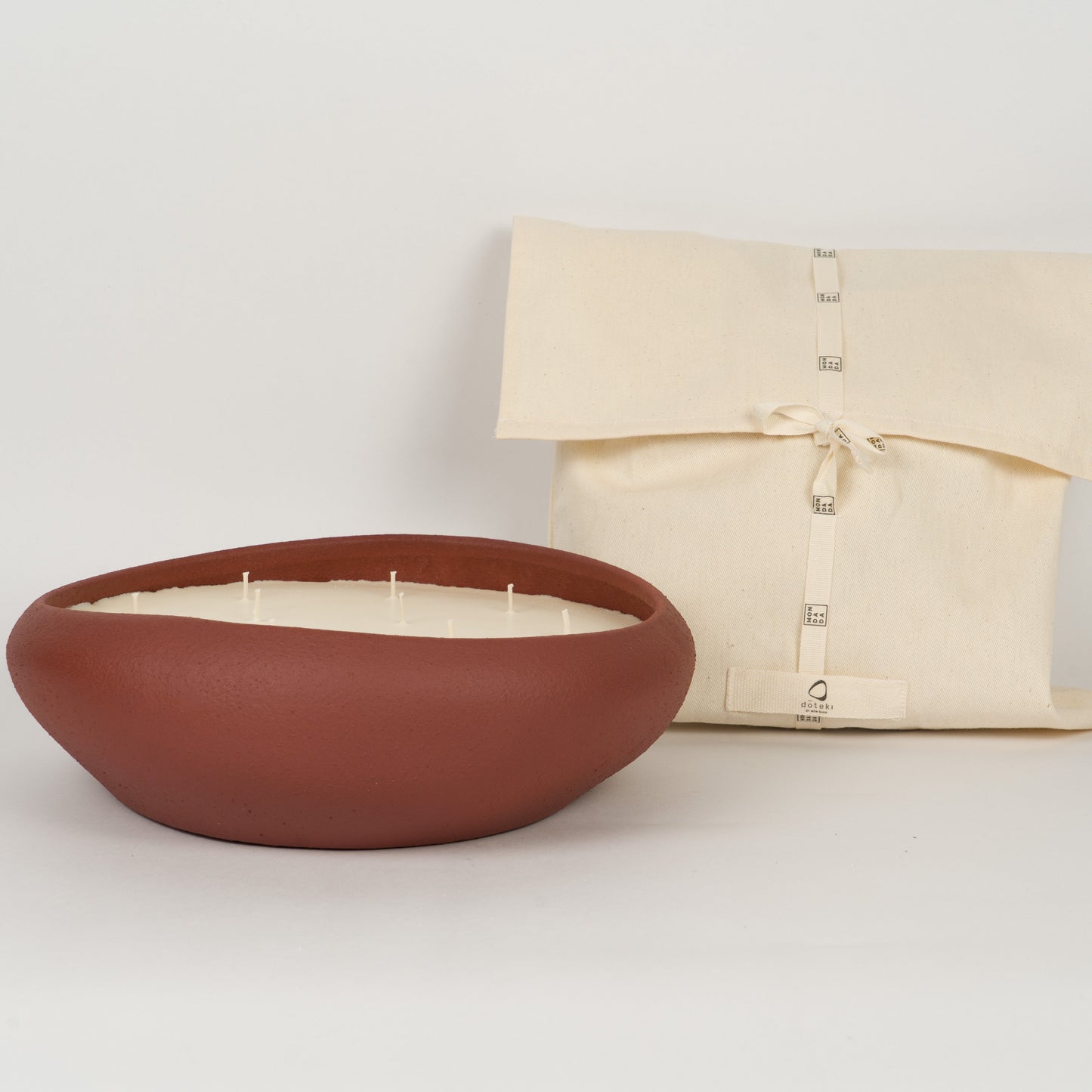 Doteki Indoor Candle Large - Burgundy