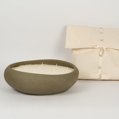 Doteki Indoor Candle Large - Moss
