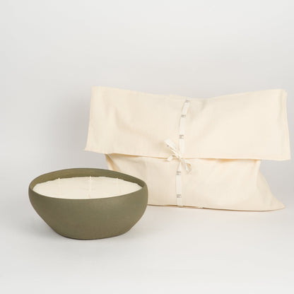 Doteki Indoor Candle Medium - Moss