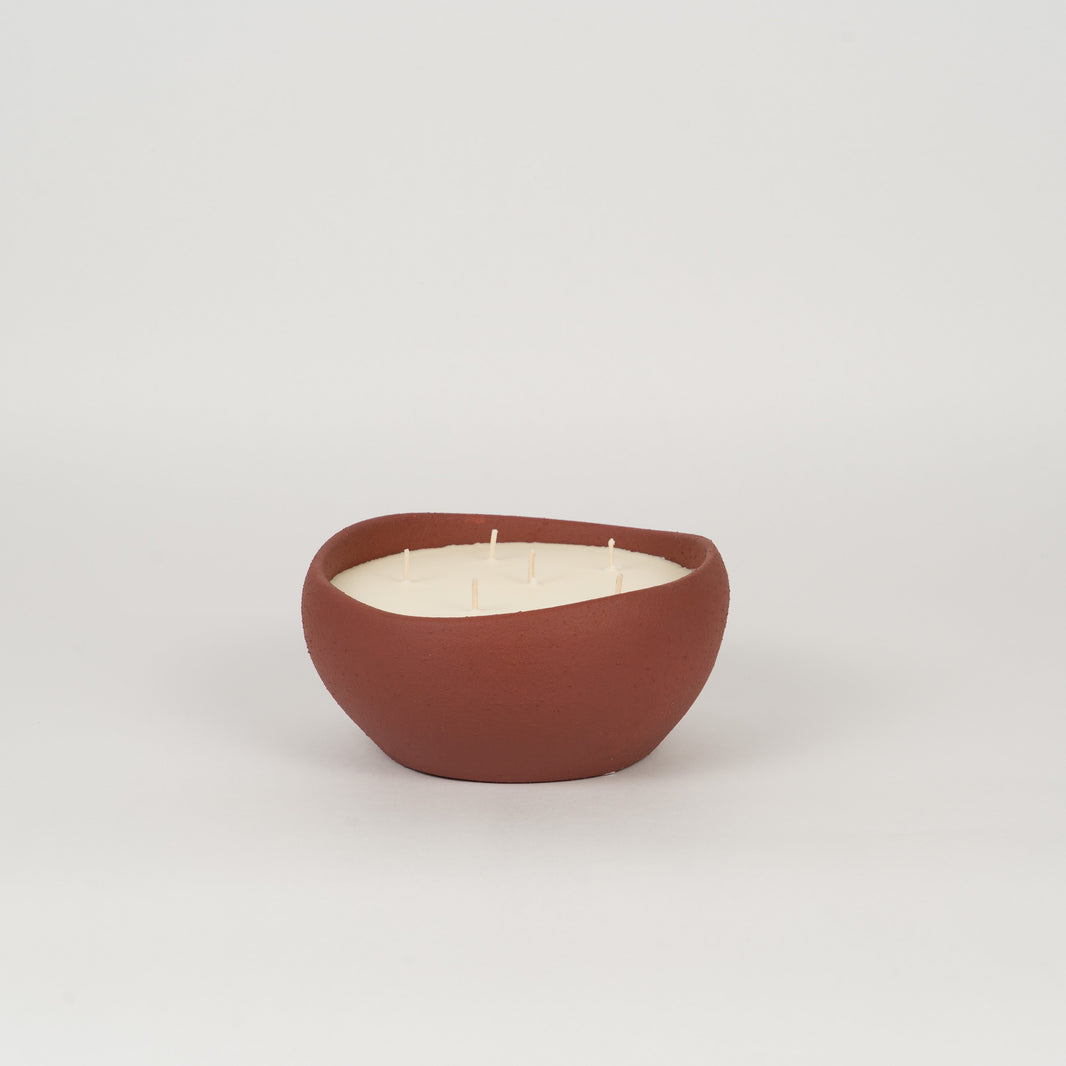 Doteki Indoor Candle Small - Burgundy