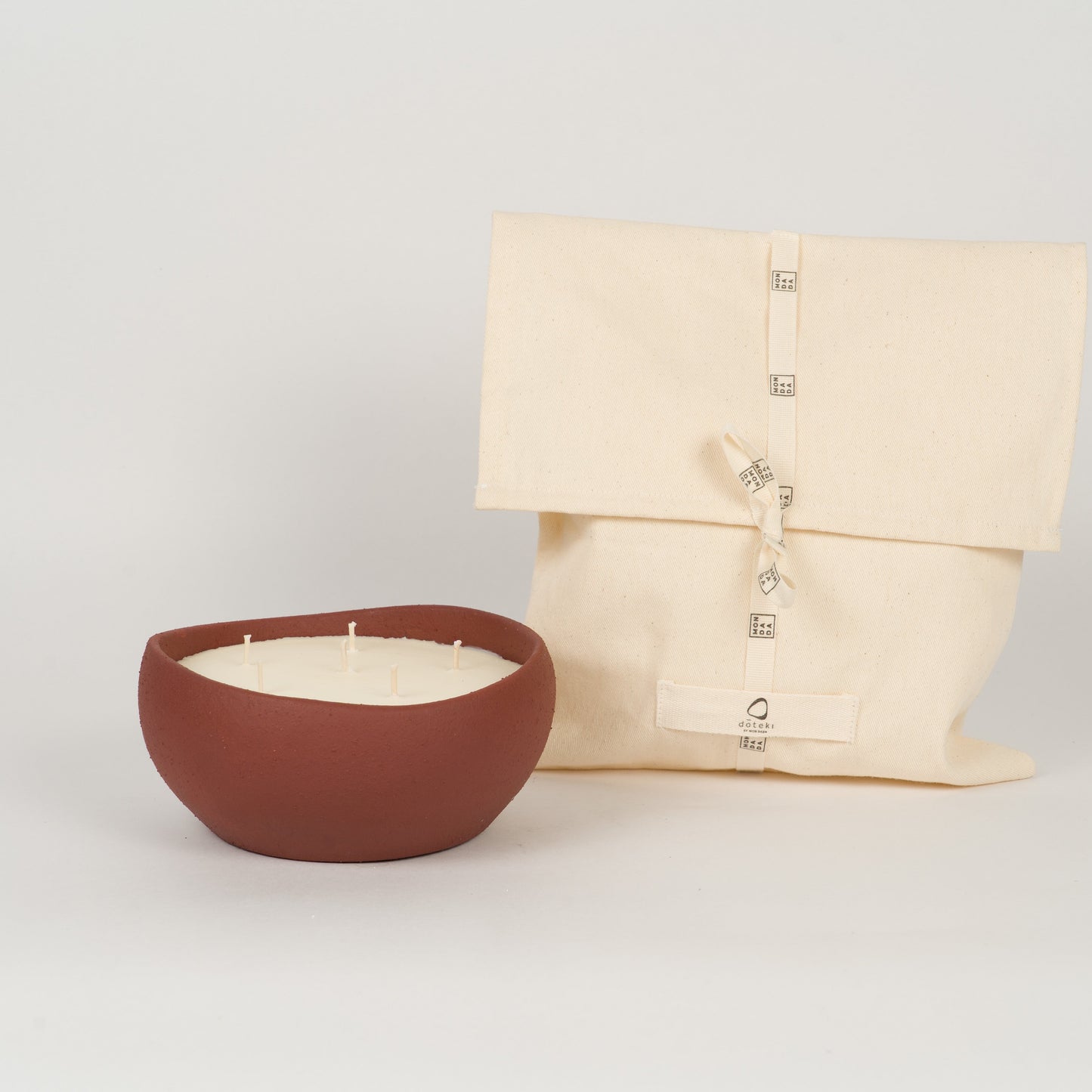 Doteki Indoor Candle Small - Burgundy
