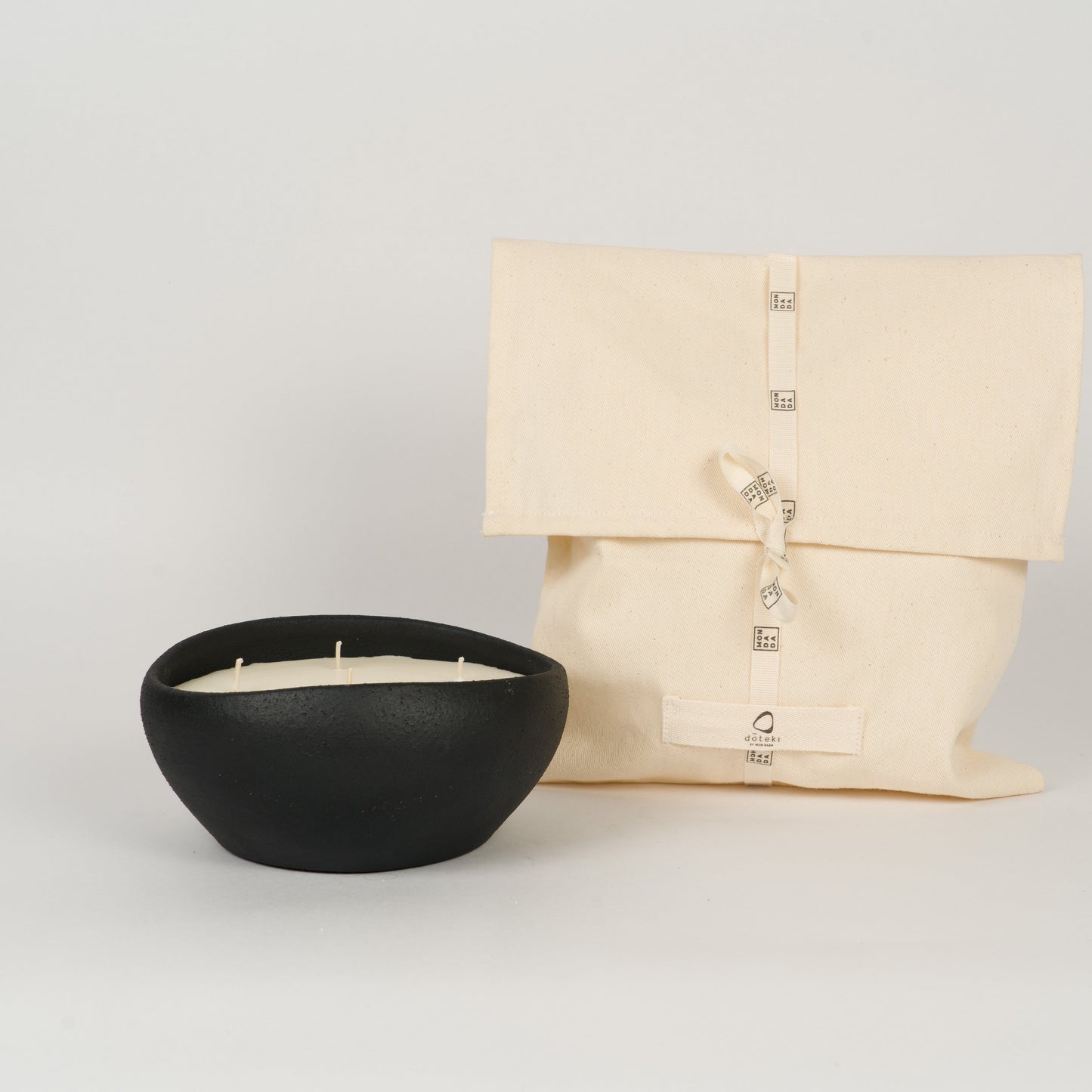 Doteki Indoor Candle Small - Charcoal