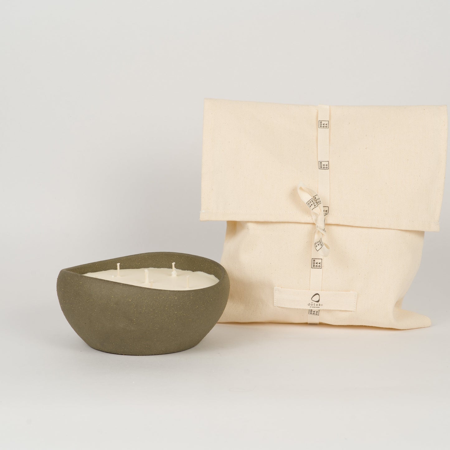 Doteki Indoor Candle Small - Moss