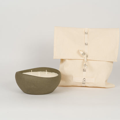 Doteki Indoor Candle Small - Moss