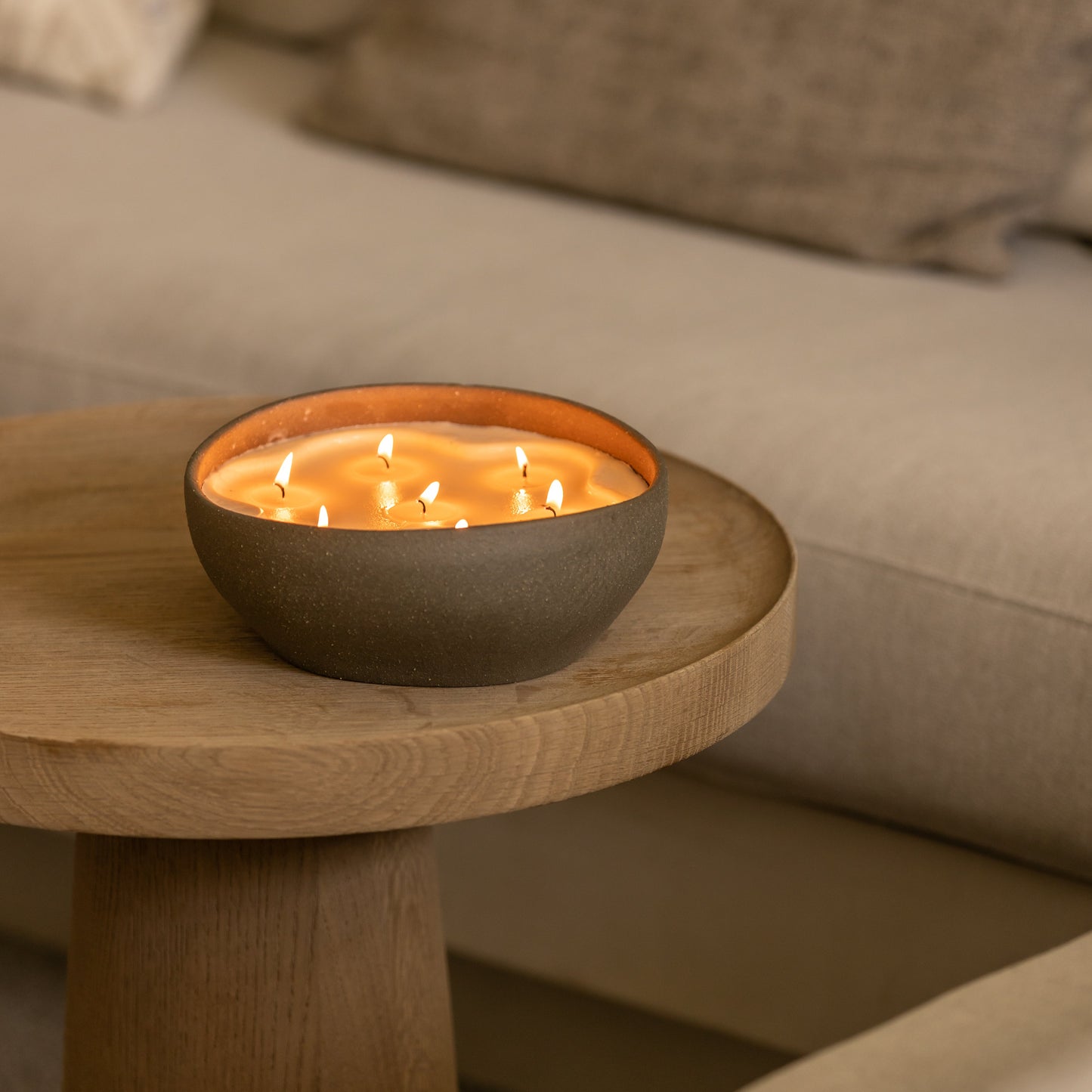 Doteki Indoor Candle Medium - Moss