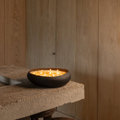 Doteki Indoor Candle Large - Charcoal