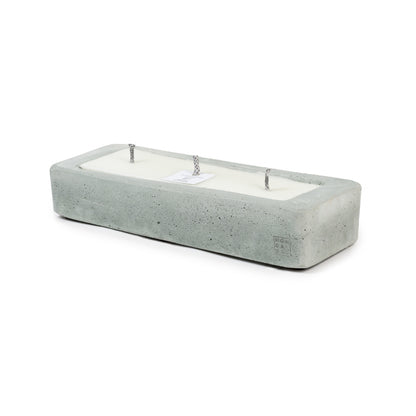 Urban Outdoor Candle rectangle - slate