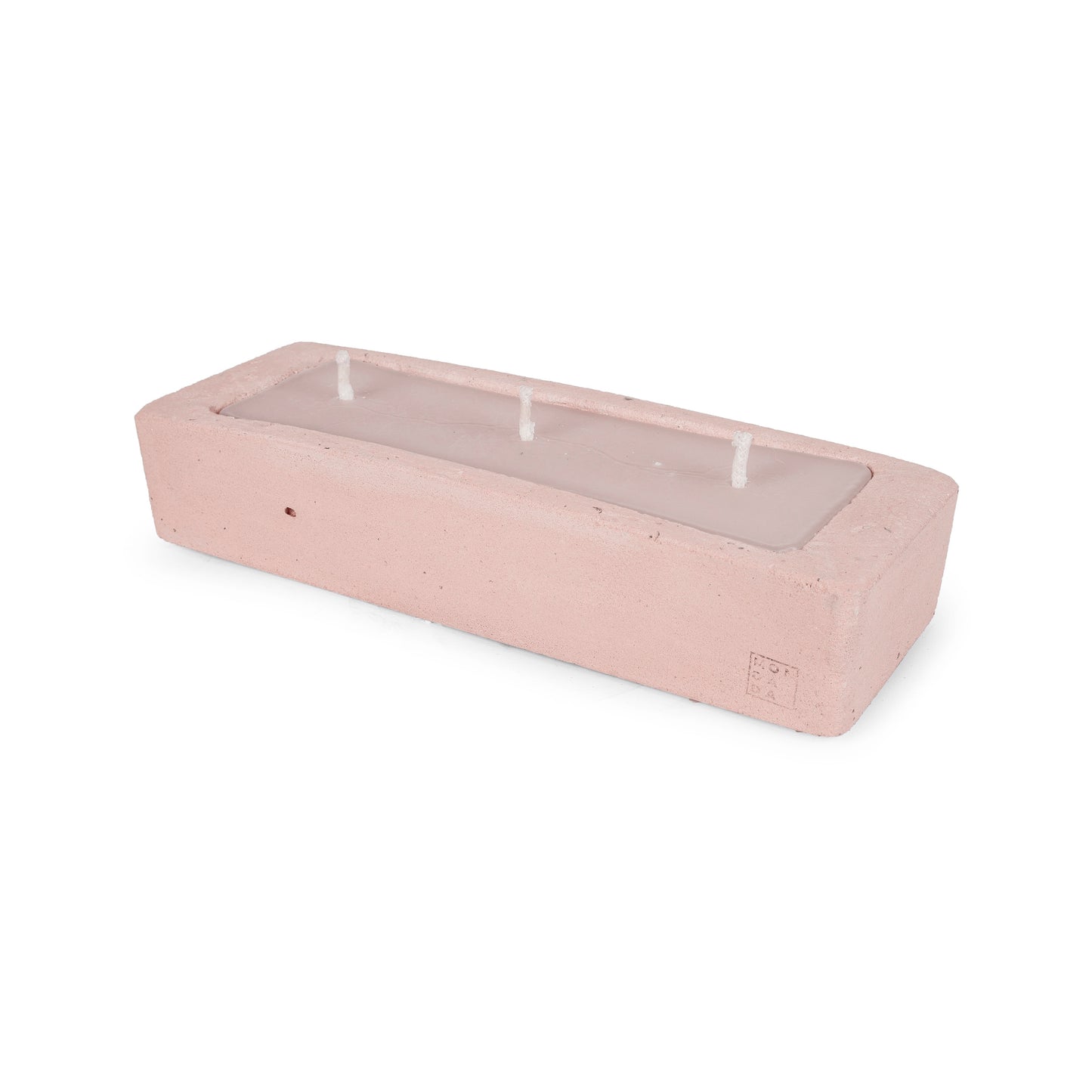 Urban Outdoor Candle rectangle - blush