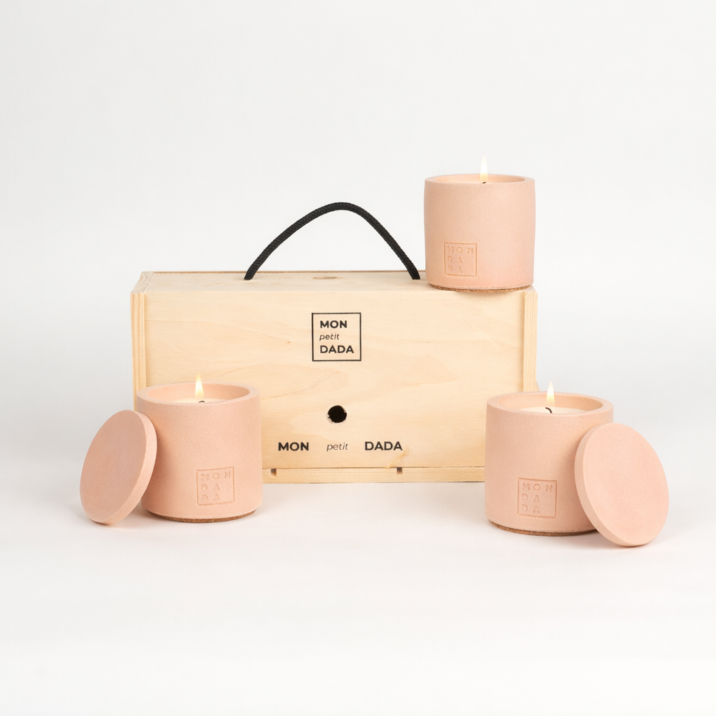 Bougie d'intérieur Bold - Mon Petit Dada - Blush