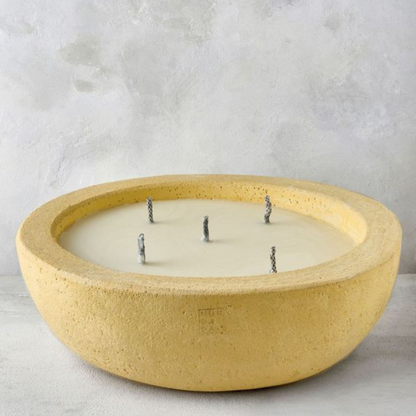 Urban Outdoor Candle XXXL + cover - mustard