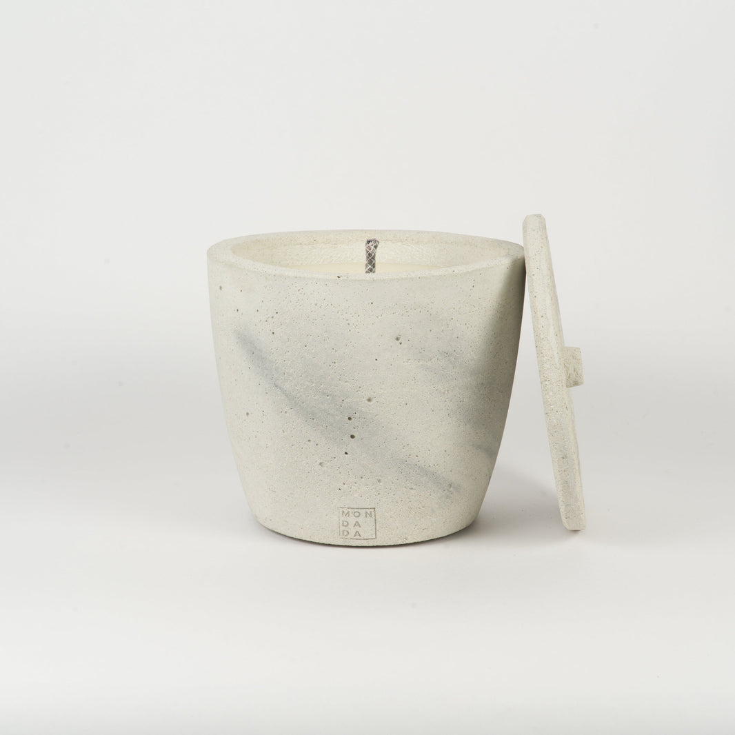Urban Outdoor Garden Candle Large + lid - Grey