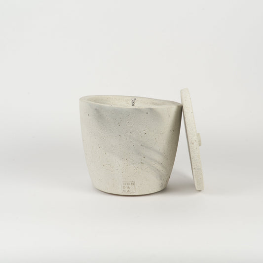 Urban Outdoor Garden Candle Medium + lid - Grey