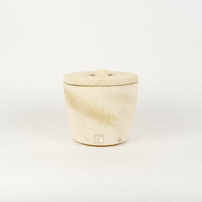 Urban Outdoor Garden Candle Small + lid - Ecru
