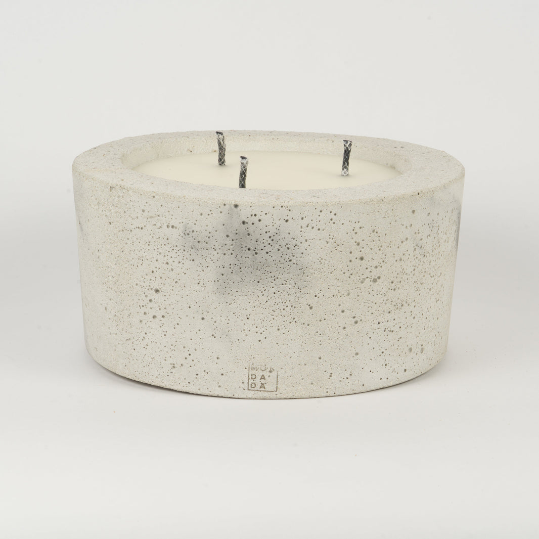 Urban Outdoor Table Candle Three - Grey