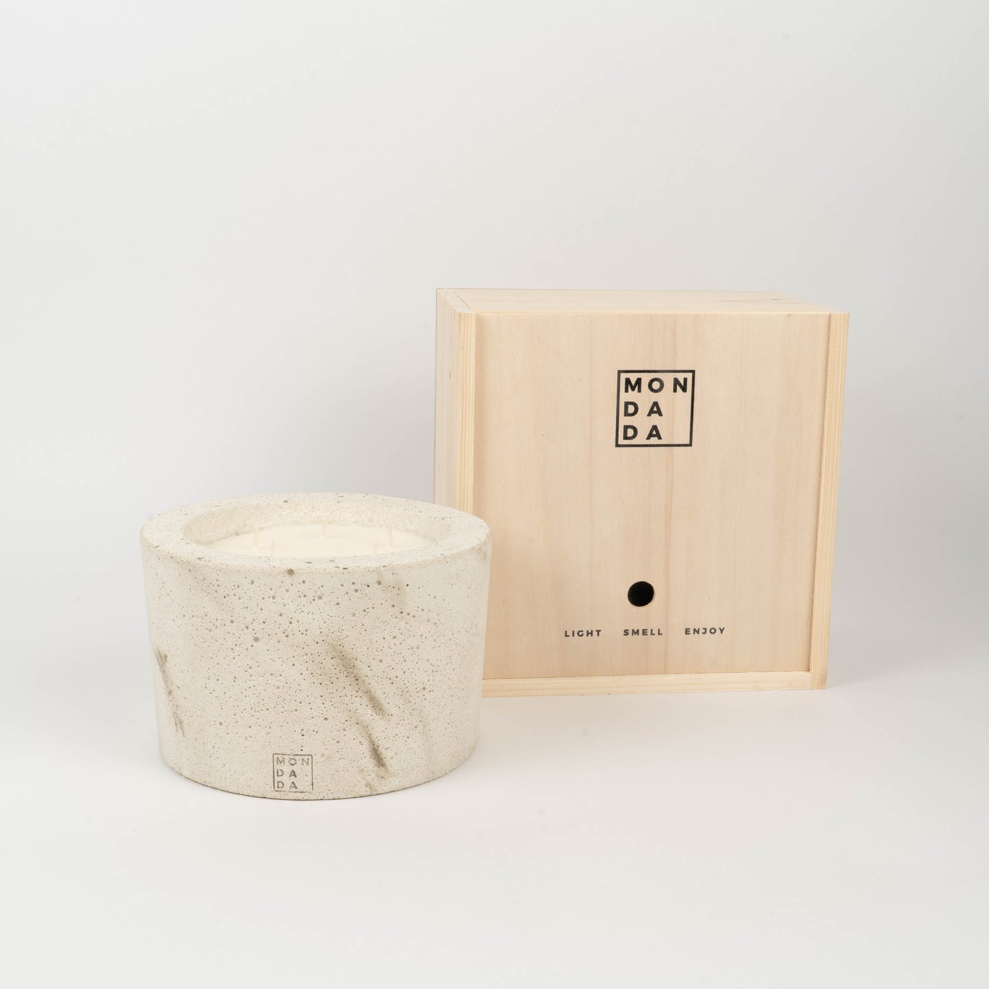 Bougie d'intérieur Urbaine Medium - Écru