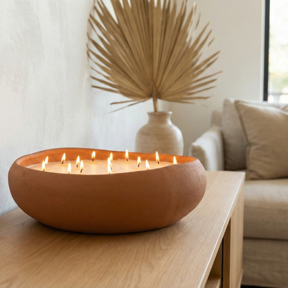 Doteki Indoor Candle Large - Moss